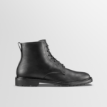 Bergamo Leather Boot in Nero