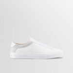 Capri Leather & Suede Sneaker in Avorio