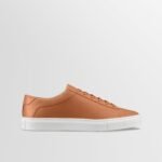 Capri Leather Sneaker in Castagna