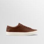Capri Nubuck Sneaker in Cognac