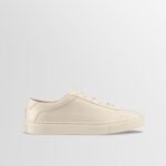 Capri Leather Sneaker in Limestone