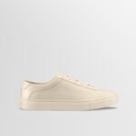 Capri Leather Sneaker in Limestone