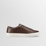 Capri Leather Sneaker in Cocoa
