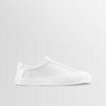 Capri Leather Sneaker in Triple White