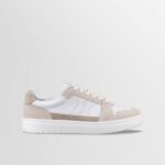 Carrara Suede Sneaker in Oyster