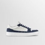 Carrara Leather & Suede Sneaker in Sail