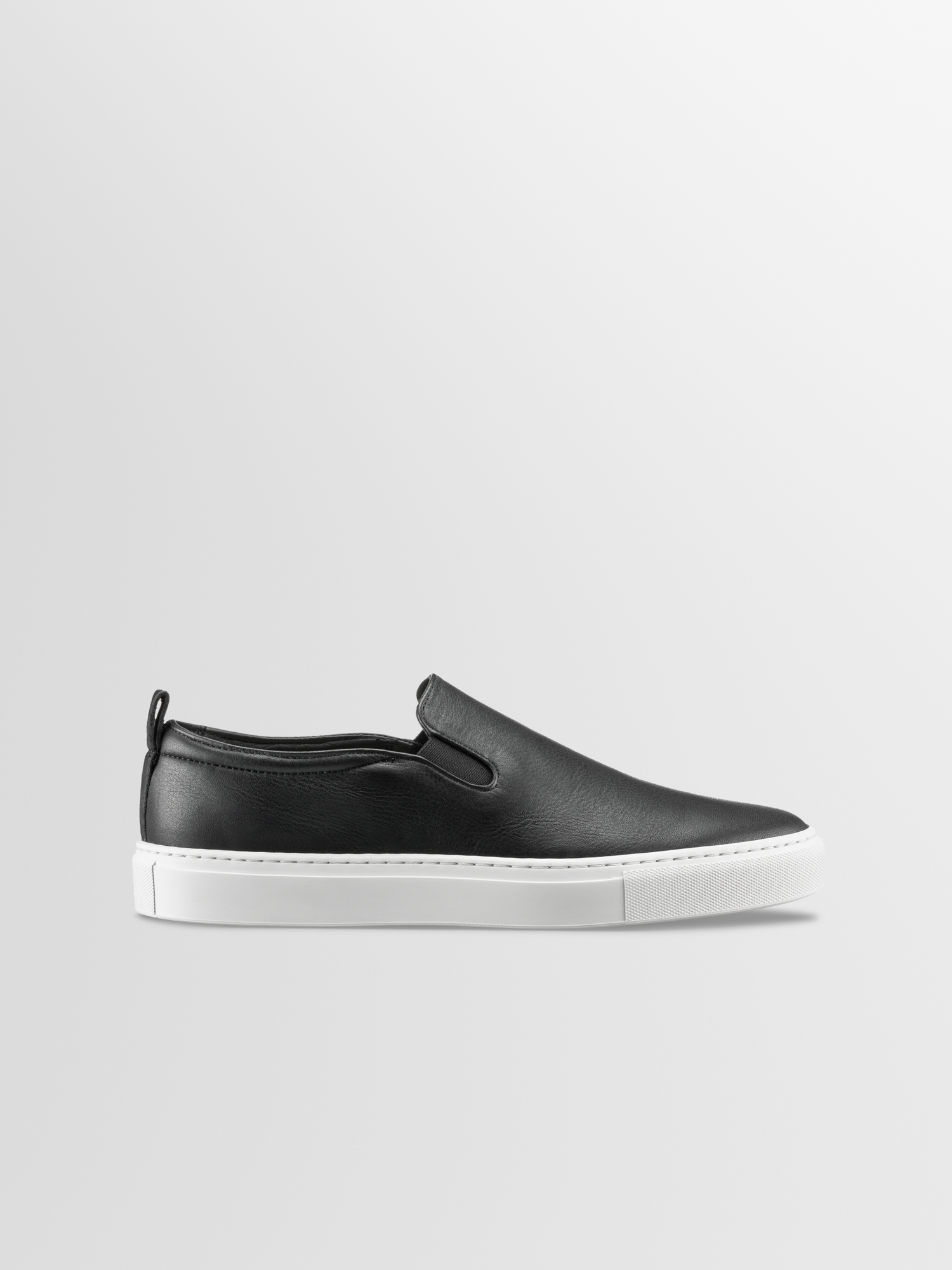 Garda-V2-onyx-1 Garda Leather Sneaker in Onyx - Image 1