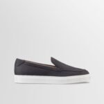 Lido Nubuck Loafer in Obsidian