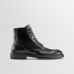Milo Leather Boot in Nero