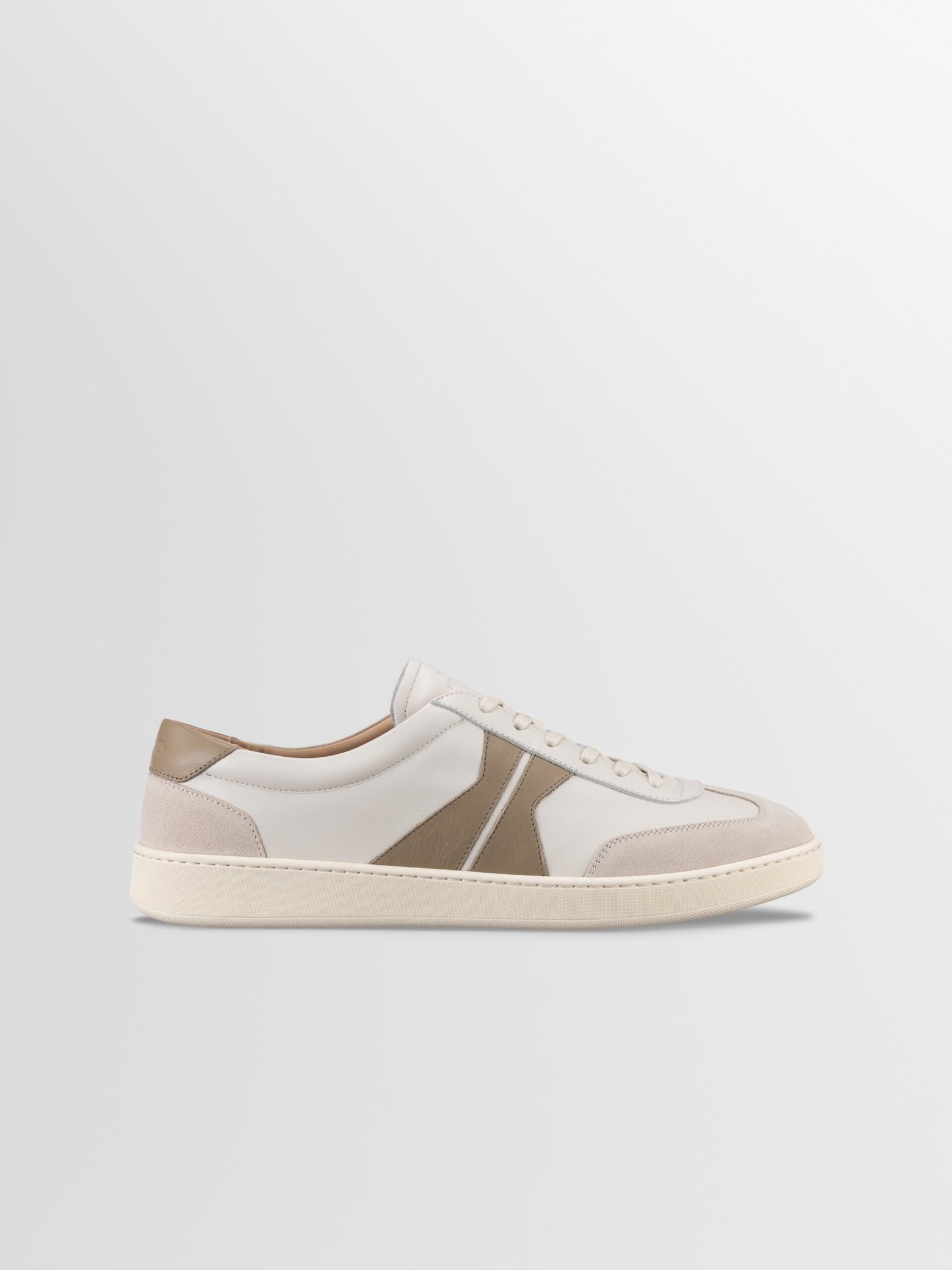 Monza-V2-latte-1 Monza Leather Sneaker in Latte - Image 1