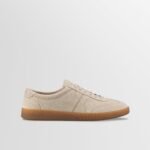 Monza Suede Sneaker in Papyrus