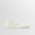 Portofino Leather Sneaker in Antique White