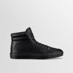 Primo Leather Sneaker in Nero