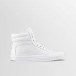 Primo Leather Sneaker in Triple White